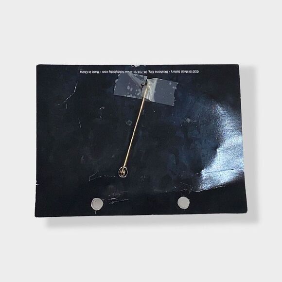 Metal Gallery Rhinestone Brooch - Picture 3 of 5